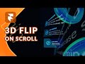Vertical 3D Card Flip on Scroll in Framer (& Free File)