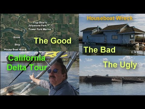 Video: California Delta Houseboat Rentals: 'n maklike gids