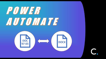How to Convert Microsoft Word Doc (1997 - 2003) File to Microsoft Word DOCX in Power Automate