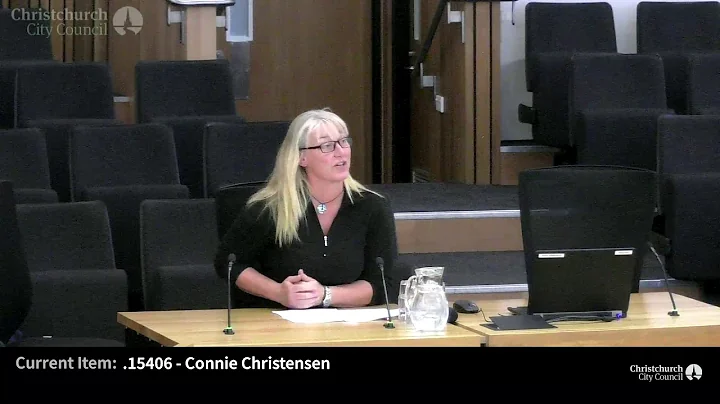 22.05.18 - Item 3 - Verbal Submissions - Connie Ch...