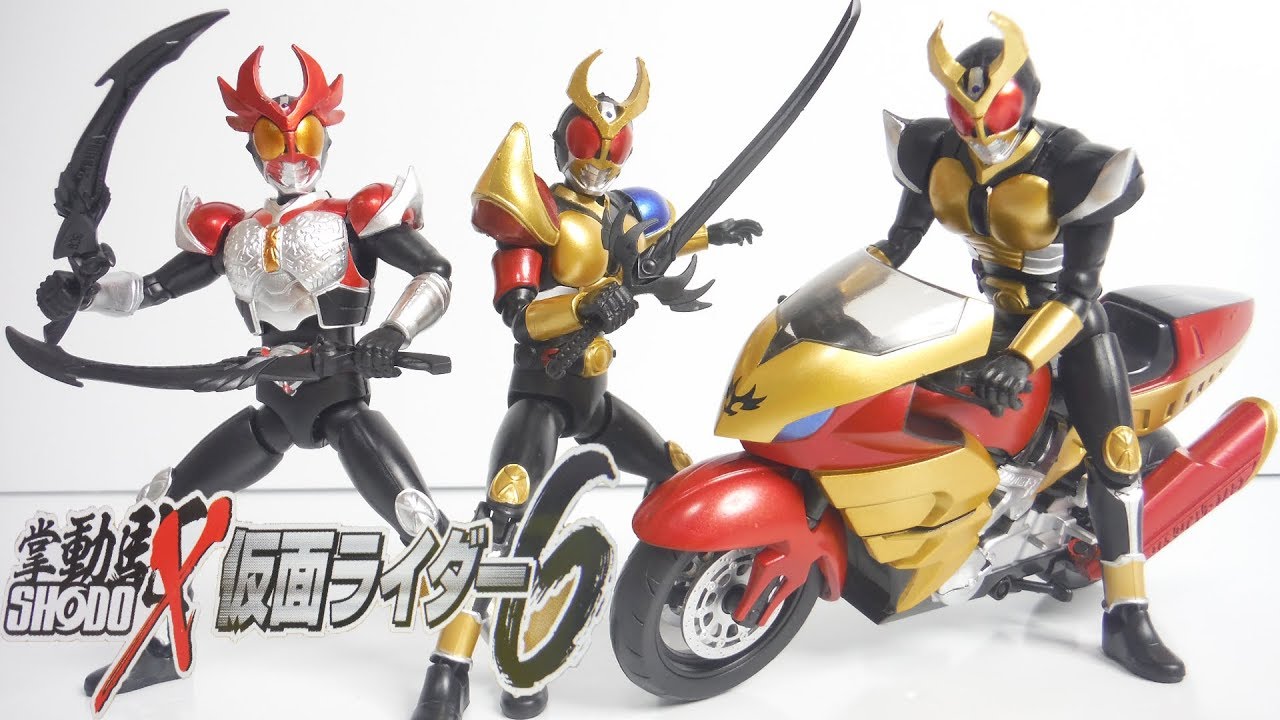 Shodo X 仮面ライダー6 全６種 開封 掌動駆 Kamenrider Agito Figure 仮面ライダーアギト マシントルネイダー 食玩 Japanese Candy Toys Youtube