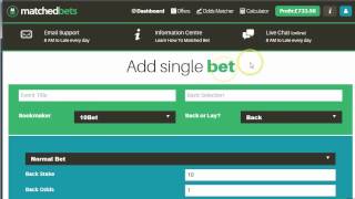 How to track profits from No Lay accas