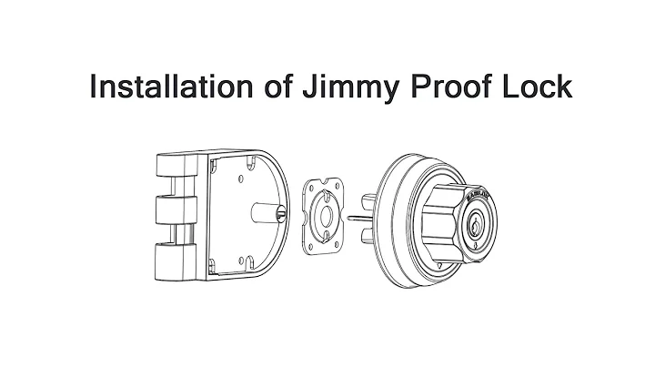 Installation Demo of EASILOK A9 - Twist-to-Lock jimmy proof lock