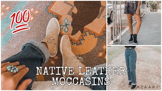 NATIVE LEATHER MOCCASINS REVIEW