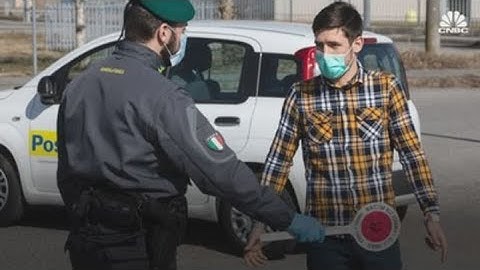 Italy locks down Lombardy region as coronavirus outbreak spreads—Watch scenes from the quarantine