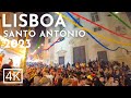 Santo antonio lisboa 2023  santos populares 2023 walking tour