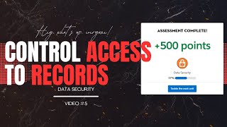 Control Access to Records: 🔐 Understanding Record-Level Security Salesforce Trailhead COMPLETE GUIDE Wealth