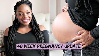 40 WEEK PREGNANCY UPDATE | Failed Natural Induction, High Blood Pressure, Scheduled C-Section