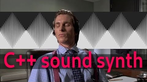 Tutorial: How to synthesize audio with C++ and SDL, DSP basics