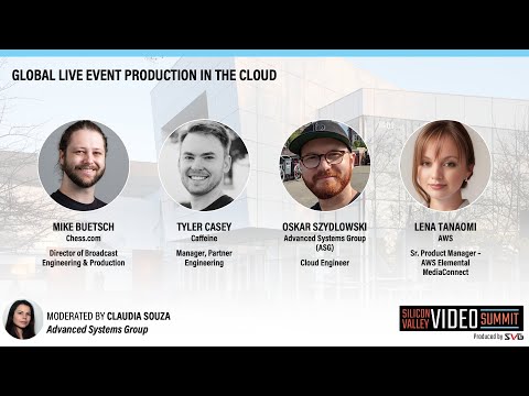 Global Live Event Production in the Cloud