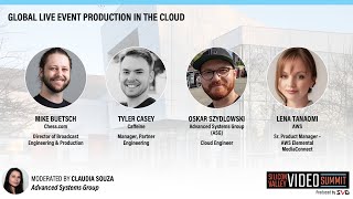 Global Live Event Production in the Cloud