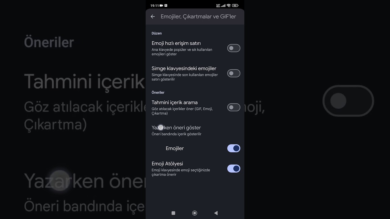 Gboard GIF Göndermiyor  #smartphone