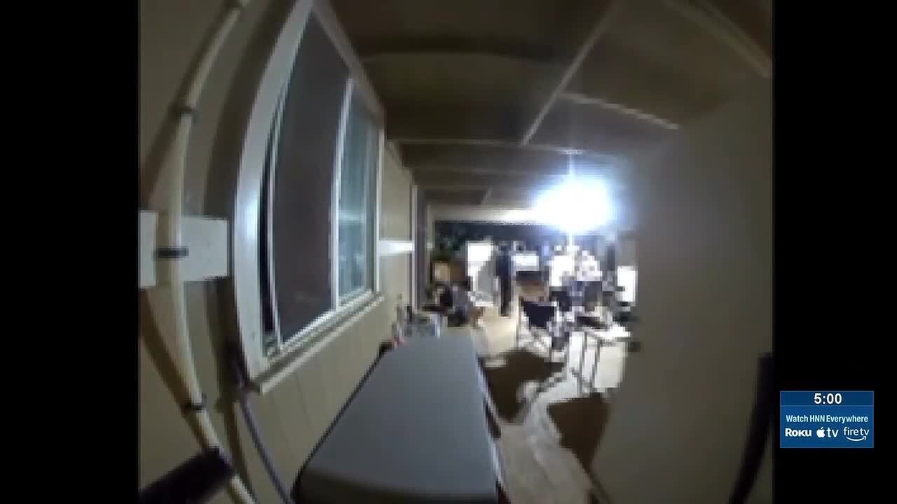 Caught on camera: 10 men allegedly mob Maui women in their own home