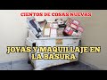 ENCONTRE MAQUILLAJE, JOYERIA,BOLSAS, CIENTOS DE COSAS EN LA BASURA #dumpsterdiving #loquetiranenUSA