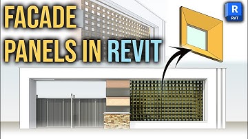 Create Facade Panels In Revit Architecture 2024
