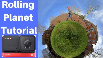 Insta360 ONE R Rolling Planet Tutorial with Shooting Tips