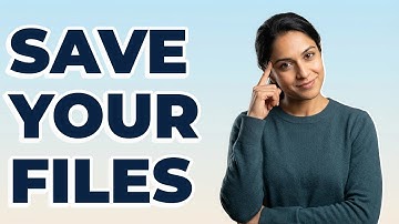 How Do I Avoid Losing Data From Overwriting Files?