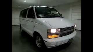 ＣａｎｏｎＢａｌｌ '０３ シボレーアストロ  ＬＴ ＡＷＤ 本革シート＆ウッドインテリア インダッシュ式ＤＶＤナビ＆リアモニター