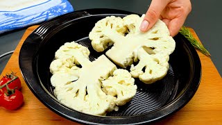 Learned this trick at an Italian restaurant! 🔝 The most delicious cauliflower recipe!