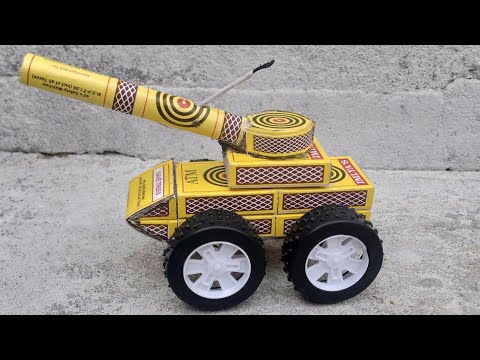 Video: How To Make A Tank From A Matchbox