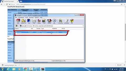 download and install textpad