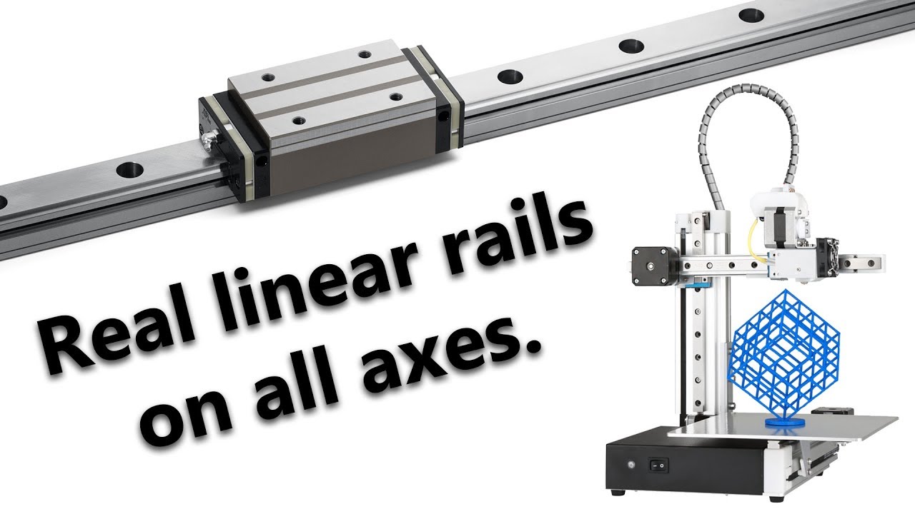 slå køre oase Cheap 3D printer with 3 linear rails - How the Cetus changed my mind -  YouTube