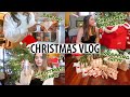 CHRISTMAS VLOG!  wrapping gifts, opening presents, + more