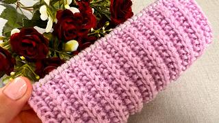 Dieses Muster sieht aus jedem Blickwinkel perfekt aus 🧶💕