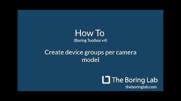 Easily create device groups by camera model in Milestone XProtect - Boring Toolbox v4