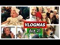 VLOGMAS DAY 25 | Gigi "Opening" Gifts, Glowy Makeup, Family Time!