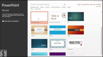 Non-Linear Powerpoint Technique