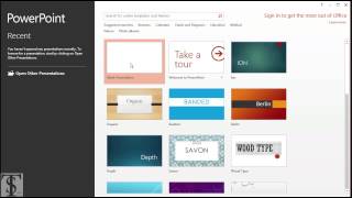 Non-Linear Powerpoint Technique
