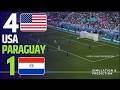 ⚽ USA 4-1 Paraguay HIGHLIGHTS | Copa Mundial 2026 Simulación y Recreación de Videojuego