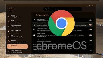 How To Disable Color Inversion on ChromeOS (Chromebook)