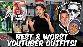 BEST AND WORST YOUTUBER OUTFITS!