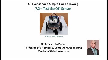 Arduino-Based Robotics: 7.2 -- Test the QTI Sensor