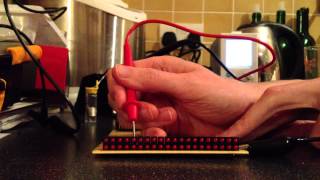 Relay Computer: ALU Logic Card LED Test 2