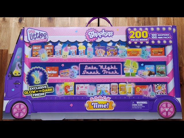 Shopkins Real Littles Snack Time - Glow in the dark