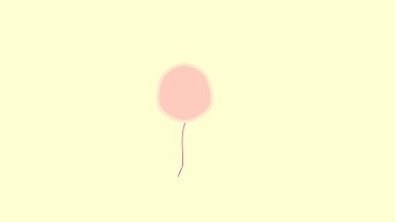 Simple popped balloon 2D Animation Adobe Animate CC 2017
