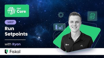 Cin7 Core - MRP: Run Setpoints