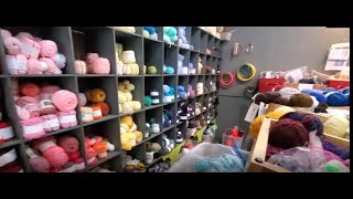 This Store is AMAZING (757 Creative Reuse)  Yarn and Fabric