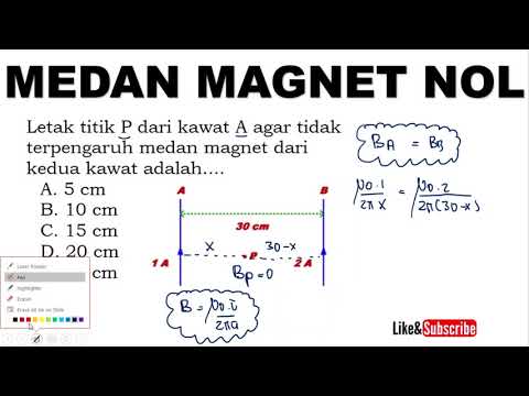 Soal medan magnet kelas 12