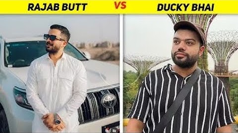 Pakistan ke sabse bara YouTube ducky bhai vs Rajab butt who is best 🤔🤔