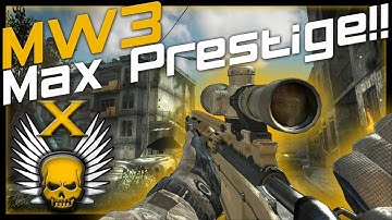 MAX PRESTIGE AGAIN!! - I Finally Got My Stats Back (MW3 20th Prestige)