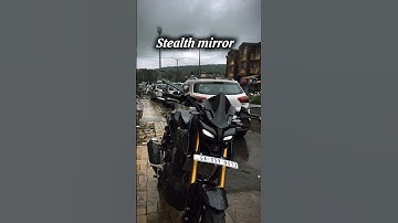 Stealth mirror for Yamaha MT15 #yamaha #mt15 #mt15lover #trending #viral
