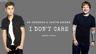 Ed Sheeran & Justin Bieber - I Don't Care {Greek Lyrics}