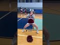 The cheerleaders got it just right  shorts