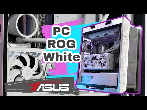 ALL WHITE ROG PC GAMER Powered by ASUS | Strix RTX 4080 White | MAXIMUS Z790 APEX | i9-13900KS