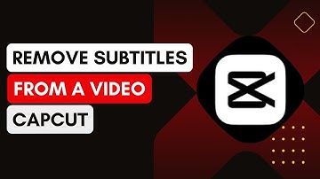 How To Remove Subtitles From A Video On Capcut - Full Guide !