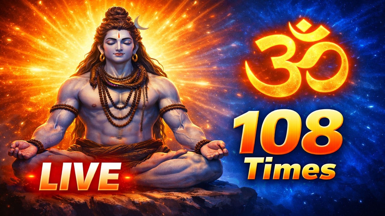 🔴 LIVE: Om Namah Shivaya Mantra Chanting | Non-Stop Shiv Jaap | Peaceful Meditation Music